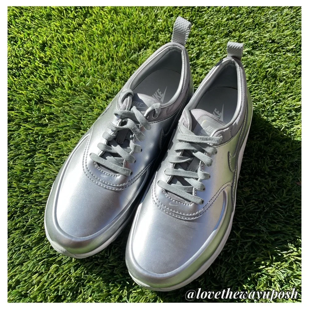 Nike Air Max Metallic Thea Sneaker - Picture 1 of 4